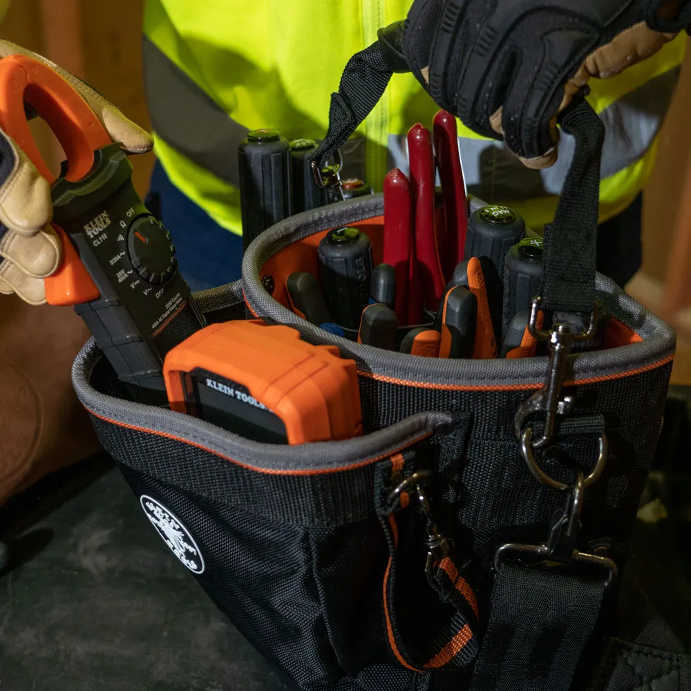 Morral Tradesman Pro™ de 25,4 cm para herramientas de 14 bolsillos